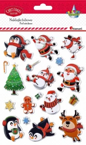 Naklejka (nalepka) Craft-Fun Series wypukłe XMAS Titanum (24ESD050-4)