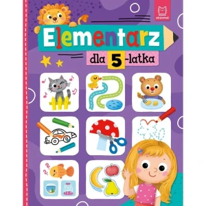 Książka dla dzieci Elementarz dla 5-latka Aksjomat