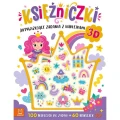 Książka dla dzieci Księżniczki. Aktywizujące zadania z naklejkami 3D Aksjomat
