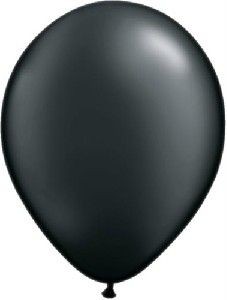 Balon gumowy 100 szt czarny 12cal Godan (G110/14)
