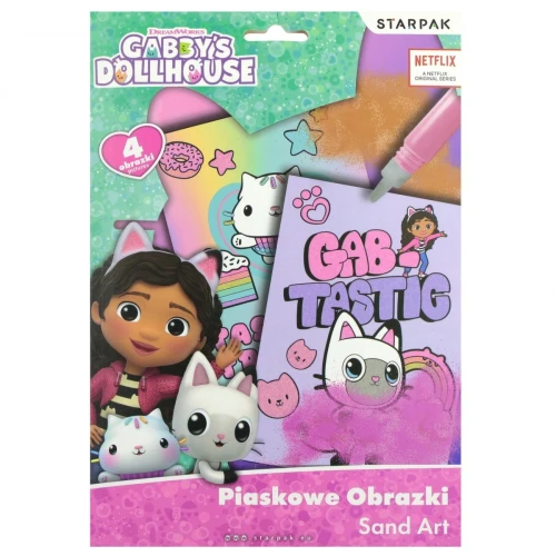 Zestaw kreatywny Gabby Piaskowe obrazki Starpak (549176)