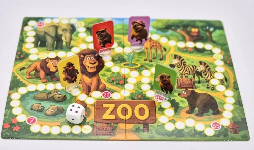 Gra planszowa Kapibary w akcji – Ucieczka z zoo Alexander