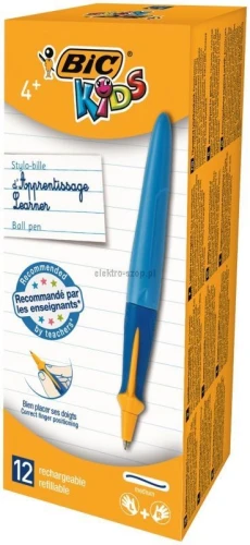 Długopis olejowy Kids wkład niebieski 1,0mm Bic (918457)