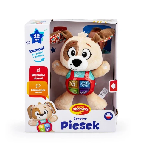Pluszak interaktywny SPRYTNY PIESEK Discovery (DD83136)