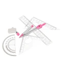 Komplet geometryczny 7 el. Starpak (559667)
