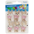 Ozdoba drewniana Klamerki Xmass Craft With Fun (567218)