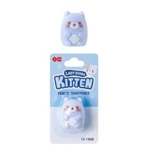 Temperówka i gumka 2w1 Squishy Kotek plastik Alba Moli (8986)