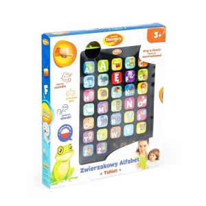 Zabawka edukacyjna TABLET ZWIERZAKOWY ALFABET Discovery (DD83112)