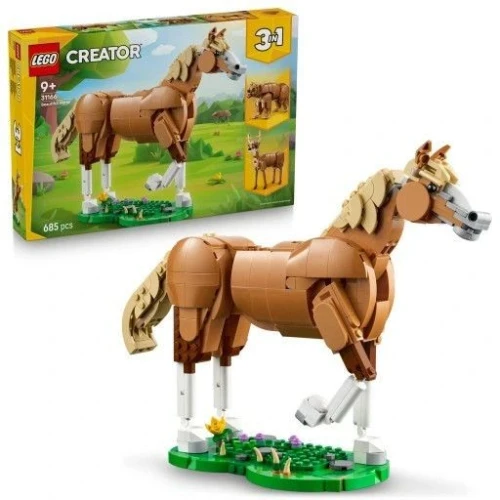 Klocki konstrukcyjne Creator 3w1 Piękny koń Lego (31166)