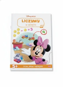 Książka dla dzieci Disney Uczy. Minnie. Liczymy w warsztacie Ameet (ULI 9302)