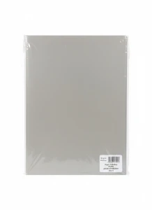 Papier ozdobny (wizytówkowy) pearl jasnosrebrny A4 srebrny 135g Galeria Papieru (206213)