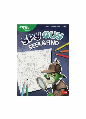 Kolorowanka Rodzina Treflików Spy Guy Trefl (Ks08472)