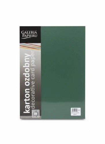 Papier ozdobny (wizytówkowy) Earth A4 Zielony 210g Galeria Papieru (205457)