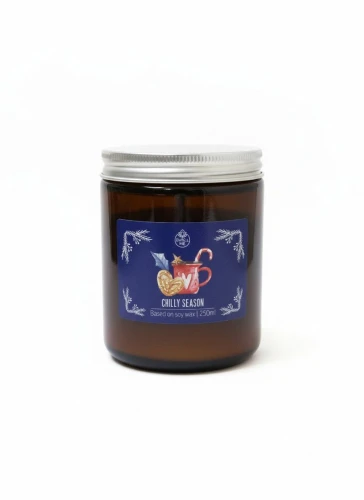 Świeczka ozdobna Smell me Chilly Season 250 ml niebieska Pavoncella (5906492907757)