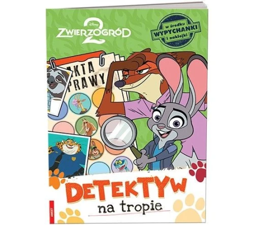 Książka dla dzieci Zwierzogród 2. Detektyw na tropie Ameet (DET 9102)