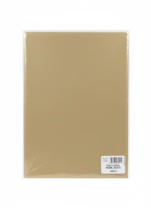 Papier ozdobny (wizytówkowy) pearl A4 złoty 135g Galeria Papieru (206214)