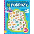 Książka dla dzieci W podróży. Aktywizująca książeczka z naklejkami 3D. Aksjomat