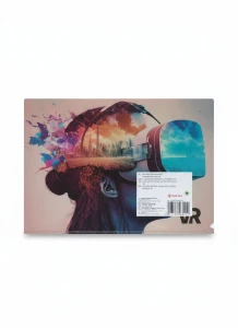 Teczka plastikowa na guzik VR A5 mix Panta Plast (0410-0069-57)