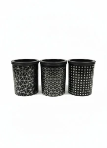 Temperówka czarno-chromowy plastik Berlingo (320755)