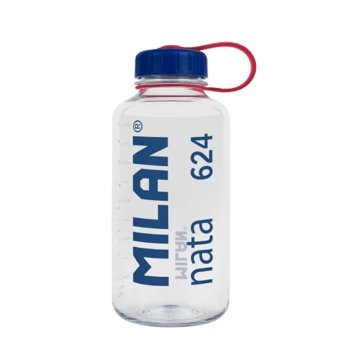 Bidon Butelka z tritanu Nata przezroczysta 1000ml Milan (644034NT)