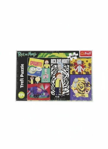 Puzzle Warner Rick And Morty Dziwne miejsce w galaktyce 300 el. Trefl (23035)