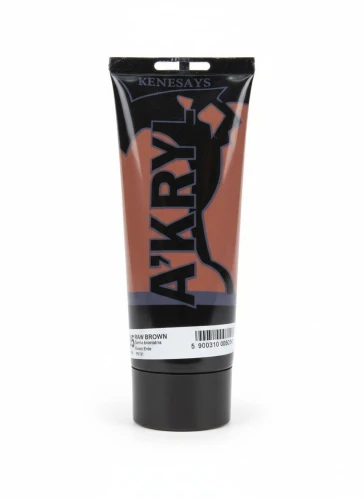 Farba akrylowa kolor: ziemisty brunatny 200ml Renesans (25)