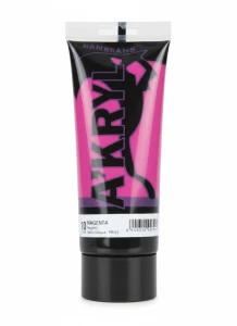 Farba akrylowa kolor: magenta 200ml Renesans (10)