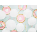 Balon gumowy Pastel Eco Balloons biały 260mm Partydeco (ECO26P-008-10)