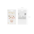 Dekoracja do muffinek - Bocian, 11-12 cm (1 op. / 7 szt.) Partydeco (KPM30)