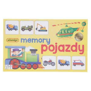 Gra pamięciowa pojazdy memory Adamigo