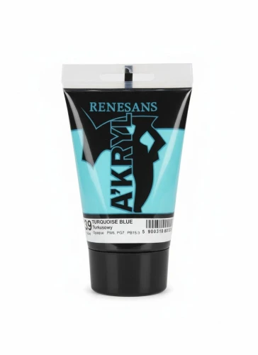 Farba akrylowa Turkusowy kolor: turkusowy 100ml Renesans (39)