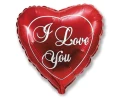 Balon foliowy I Love You - red Godan (201506)