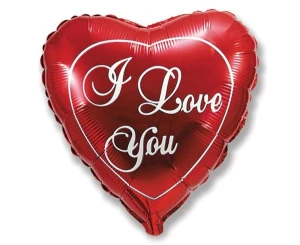 Balon foliowy I Love You - red Godan (201506)