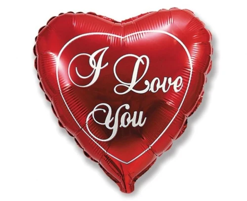 Balon foliowy I Love You - red Godan (201506)