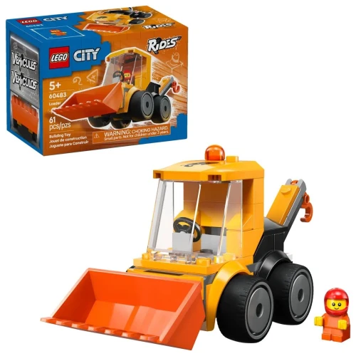 Klocki konstrukcyjne City Pojazdy — Ładowarka kołowa Lego (60483)