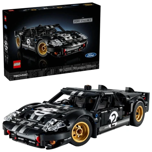 Klocki konstrukcyjne Technic Samochód wyścigowy 1966 Ford GT40 MKII Lego (42223)