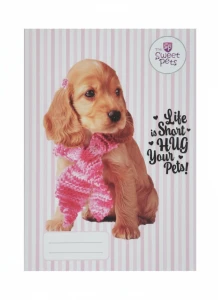 Zeszyt The Sweet Pets A5 16k. linia kolor Beniamin