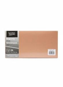 Koperta wood DL różowa Galeria Papieru (282128) 10 sztuk