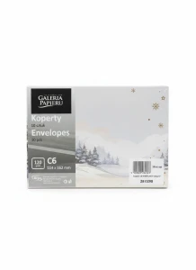 Koperta magia zimy C6 Galeria Papieru (280298) 10 sztuk