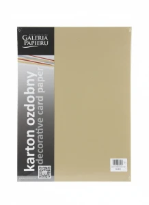 Papier ozdobny (wizytówkowy) iceland A4 ZŁOTY 230g Galeria Papieru (204626)