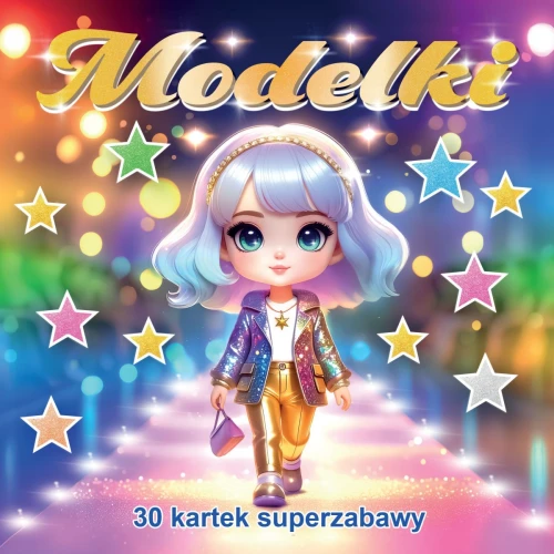Kolorowanka Modelki 3D