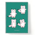 Zeszyt PP Kawaii A4 32k. 80g krata Narcissus