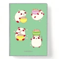 Zeszyt PP Kawaii A4 32k. 80g linia kolor Narcissus