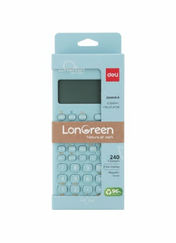 Kalkulator na biurko LonGreen niebieski Argo (ED240SR-BL)