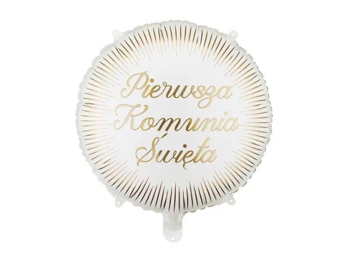 Balon foliowy Pierwsza komunia święta 18cal Partydeco (FB357)