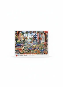 Puzzle Kwiaciarnia w Amsterdamie 2000 el. Trefl (27128)