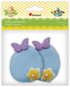 Ozdoba filcowa Craft-Fun Series Jajo WN Titanum (BJ25091158-4)