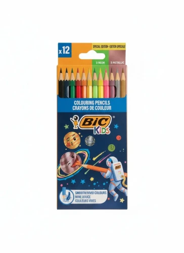 Kredki ołówkowe COSMO eco 3086124125055 12 kol. Bic (301839)