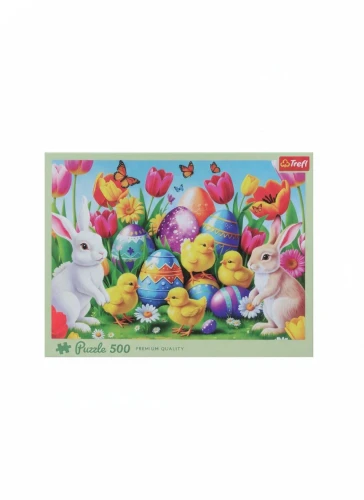 Puzzle Wielkanocna łąka 500 el. Trefl (37559)
