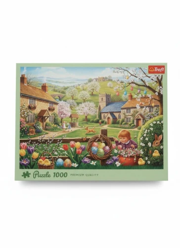 Puzzle Poszukiwanie wielkanocnych jajek 1000 el. Trefl (10977)